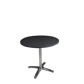 Sitztisch MODENA Ø80·H74 cm, Platte anthrazit