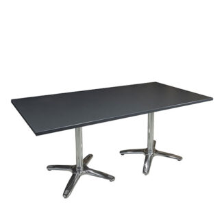 Sitztisch MODENA L160·B80·H74 cm, Platte anthrazit