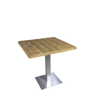 Sitztisch SQUARE L80·B80·H74 cm, Platte Vintage