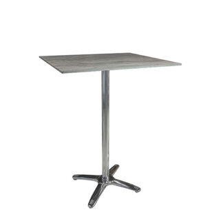 Stehtisch MODENA L80·B80 cm, HPL Platte loftgrey