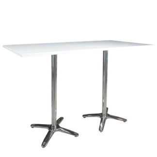 Stehtisch MODENA L160·B80 cm, Platte weiß