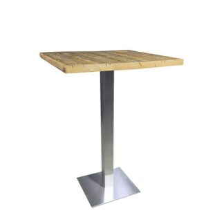 Stehtisch SQUARE L80·B80·H112 cm, Platte Vintage